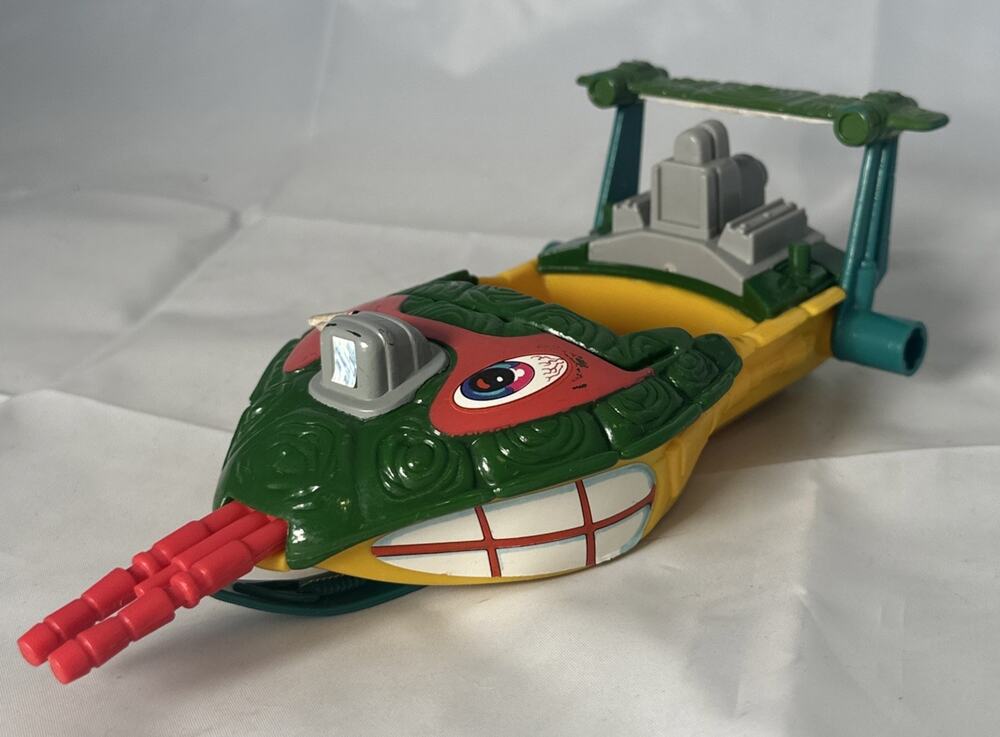 Raph's Sewer Speedboat Teenage Mutant Ninja Turtles TMNT 1991 Playmates Vehicle